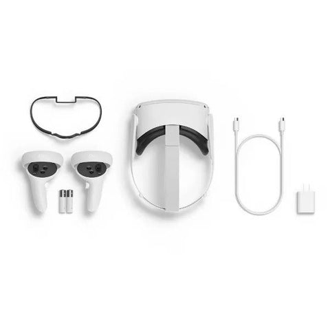 Wholesale-Meta Quest 2, All-in-one VR 128GB, White - Quest2-128GB-VR Headset-Meta-Quest2-128GB-Electro Vision Inc