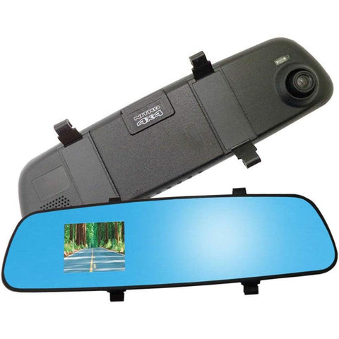 Wholesale-Nitro Rear View Mirror Camera Black-Dash Cam-Nit-24140-Electro Vision Inc