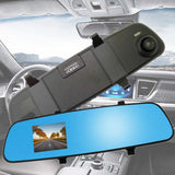 Wholesale-Nitro Rear View Mirror Dash Camera + Back Up Camera Black 24712-Dash Cam-Nit-24712-Electro Vision Inc