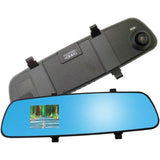 Wholesale-Nitro Rear View Mirror Dash Camera + Back Up Camera Black 24712-Dash Cam-Nit-24712-Electro Vision Inc