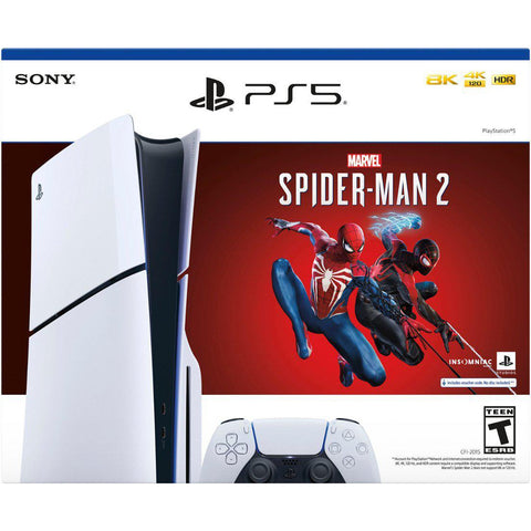 Wholesale-PlayStation 5 Console - Marvel's Spider-Man 2 Bundle - Disc Version - (slim)-Game console-PS5-Disc-SpiderMan-Slim-Electro Vision Inc