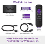 Wholesale-Roku Express 4K+ Streaming Player 3960RW-TV Tuner Cards & Adapters-Rok-3960RW-Electro Vision Inc