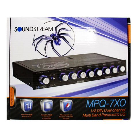 Wholesale-Soundstream MPQ-7XO Half Din Dual Channel EQ-Car Audio-Sou-MPQ7XO-Electro Vision Inc