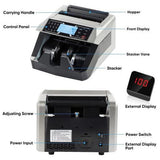 Wholesale-Tack Life MMC03 Money Counter Cordless Machine with Counterfeit Bill Detection Black-Money Counter Machine-Tac-MMC03-Electro Vision Inc