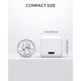 Wholesale-WeMiss CHA3 USB-C Mini Wall Charger White 20W-Charger-Wem-CHA3-Electro Vision Inc