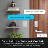 Wholesale-Wyze WLCKG1 Lock WiFi & Bluetooth Enabled Smart Door Lock Wireless - CERTIFIED REFURBISHED-Smart Door Lock-Wyz-WLCKG1-Electro Vision Inc