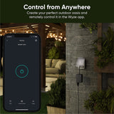 Wholesale-Wyze WLPP01 Plug Outdoor, Dual Outlets Energy Monitoring, IP64, 2.4GHz WiFi Smart Plug - CERTIFIED REFURBISHED-Smart Plug-Wyz-WLPP01-Electro Vision Inc