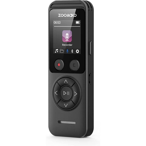 Wholesale-ZOOAOXO 64GB Digital Voice Recorder with Bluetooth-Voice Recorder-Zoo-VoiceRecorder-Electro Vision Inc