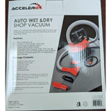Wholesale-Acceler8 E916 Auto Wet & Dry Shop Vacuum-Vaccuum-Acc-E916-Electro Vision Inc