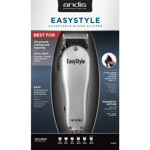 Wholesale-Andis 19150 EasyStyle Adjustable Blade Clipper 13 Piece Kit-Clipper-And-19150-Electro Vision Inc