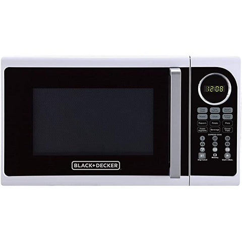Wholesale-Black + Decker EM9P022-WHITE 0.9 CF MICROWAVE OVEN WHITE-Microwave Oven-BD-EM9P022-WHITE-Electro Vision Inc