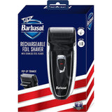 Wholesale-Barbasol CBF12001 BLK Rechargeable Foil Shaver-Electric Shaver-Bar-CBF12001-BLK-Electro Vision Inc