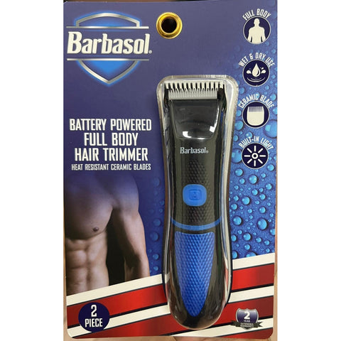 Wholesale-Barbasol CBT18003TRP Total Body Groomer with Ceramic Blades - Battery Powered-Electric Shaver-Bar-CBT18003TRP-Electro Vision Inc
