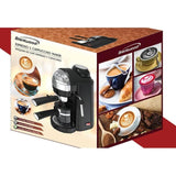 Wholesale-Brentwood GA-135BK Espresso and Cappuccino Maker, Black-Coffee Maker-BRE-GA135-Electro Vision Inc