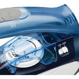 Wholesale-Brentwood MPI45 Travel Iron with Steam, Blue 1100 Watt-Flat Iron-Bre-MPI45-Electro Vision Inc