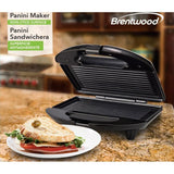 Wholesale-Brentwood TS246 Non-Stick Panini Press and Sandwich Maker-Sandwich Maker-Bre-TS246-Electro Vision Inc