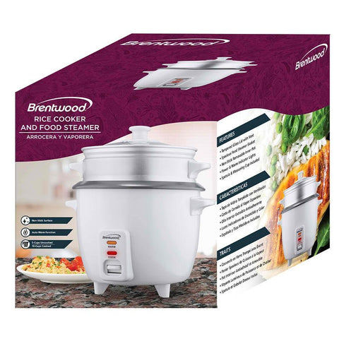 Wholesale-Brentwood TS600 Rice Cooker 5 Cup-Cooker-Bre-TS600-Electro Vision Inc