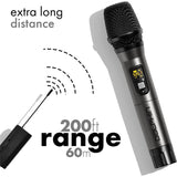 Wholesale-Dolphin MCX10 Wireless Microphone-Wireless Microphone-Dol-MCX10-Electro Vision Inc