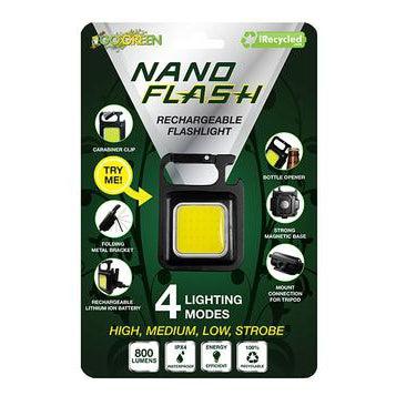 Wholesale-GoGreen Nanoflash 800 Lumen Aluminum Worklight-Flashlights-GG-Nanoflash-Electro Vision Inc