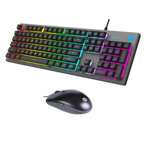 Wholesale-HP KM300 Wired gaming combo mouse-Keyboards-HP-KM300-Electro Vision Inc