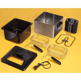 Wholesale-Hamilton Beach 35036 Deep Fryer Electric - Double Basket-Kitchen Appliance-HB-35036-Electro Vision Inc