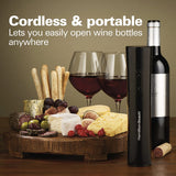 Wholesale-Hamilton Beach 76610 Cordless Electric Wine Opener-Wine Opener-HB-76610-Electro Vision Inc