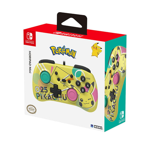 Wholesale-Hori Nintendo Switch HORIPAD Mini Wired Controller Pad Pokeman Pikachu-Hori-Controller-Electro Vision Inc
