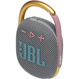Wholesale-JBL Clip 4 - Portable Mini Bluetooth Speaker - IP67 Waterproof and dustproof, 10 Hours of Playtime - Gray-Speakers-JBL-Clip4-Gray-Electro Vision Inc