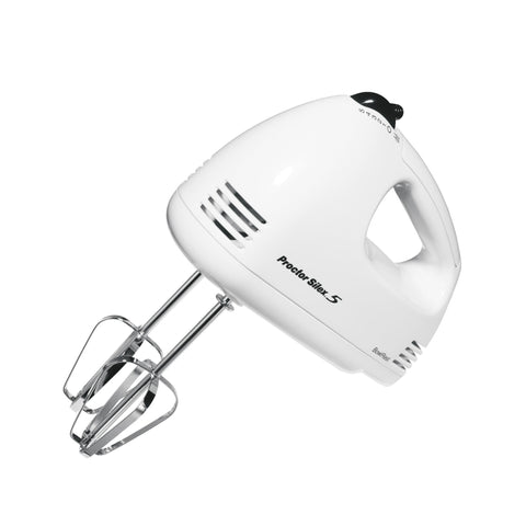 Wholesale-Proctor Silex 62509 5 Speed Hand Mixer White-PS-62509-Electro Vision Inc