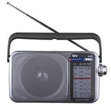 Wholesale-QFX R24 Portable Radio AC/DC-Boombox Radio Alarm-QFX-R24-Electro Vision Inc