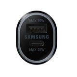 Wholesale-Samsung EP-L4020NBEGWW Car Charger Super Fast Dual USB 25W+15W Black Retail-Car charger-Sam-EP-L4020NBEGWW-Electro Vision Inc