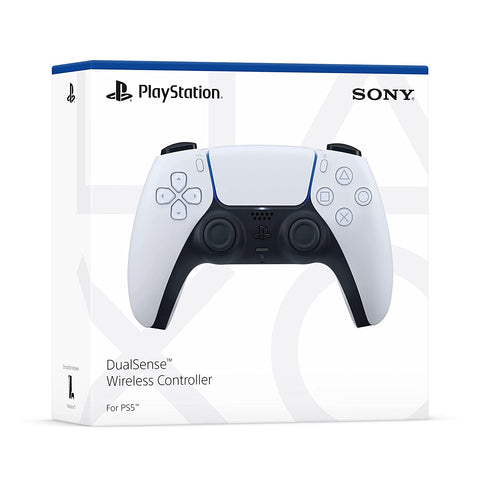 Wholesale-Sony PS5 - PlayStation 5 - DualSense Wireless Controller - White-Video Games-PS5-Controller-White-Electro Vision Inc