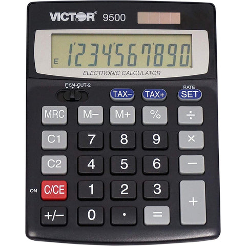 Wholesale-Victor 9500 10 Digit Tax and Currency Conversion Desktop Calculator-Calculators-Vic-9500-Electro Vision Inc