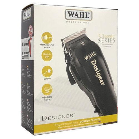 Wholesale-Wahl 8358-408 Designer Corded Clipper Classic Series Black-Hair Clipper-Wah-8358-408-Electro Vision Inc