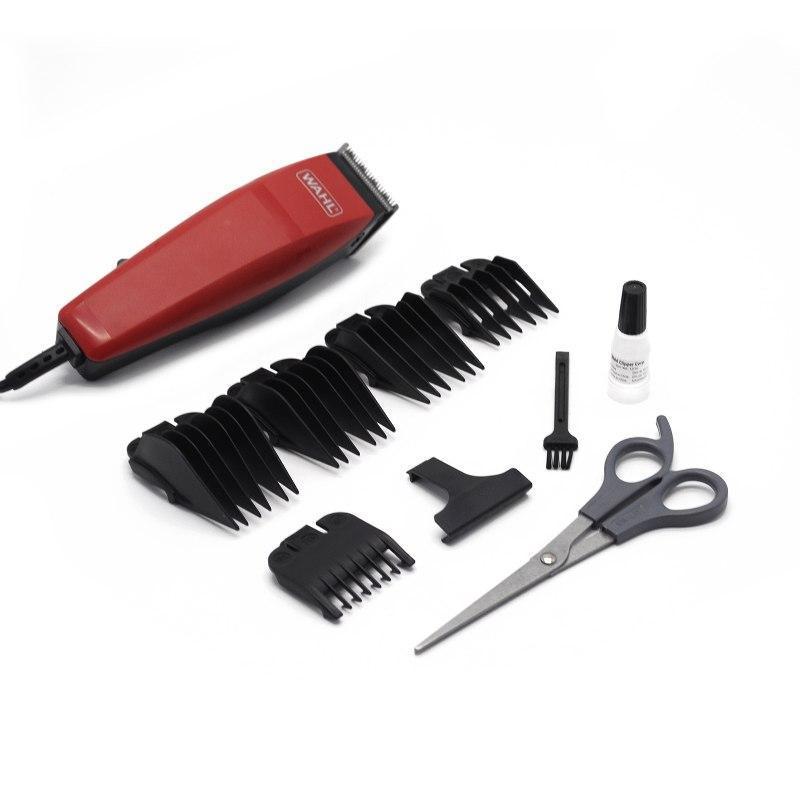 Wahl 93142708 Easy Cut Haircutting Kit 10pcs Red Electro Vision Inc