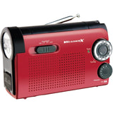 Wholesale-Weather X WR182R AM/FM Weather Band Radio & Flashlight-Flashlights-Wea-WR182R-Electro Vision Inc