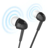 Wholesale-iLuv PPMINTS Peppermint Talk w Mic - Black-Earbuds | Headphone-Ilu-PPMINTS-Electro Vision Inc