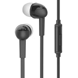 Wholesale-iLuv PPMINTS Peppermint Talk w Mic - Black-Earbuds | Headphone-Ilu-PPMINTS-Electro Vision Inc