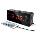 Wholesale-iLuv TSBOOMHULBK Am/FM Alarm Clock Radio with 1.4" red LED display-Clocks-Ilu-TSBOOMHULBK-Electro Vision Inc